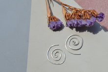 Load image into Gallery viewer, Silver Spirals
