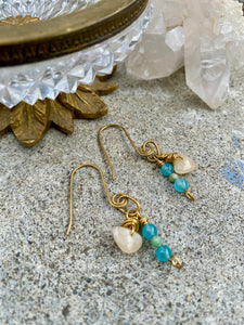 Agate & Glass Drops