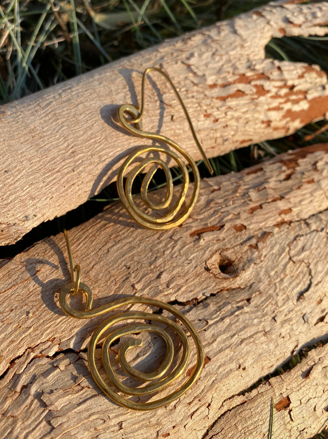 Simple Spiral Earrings